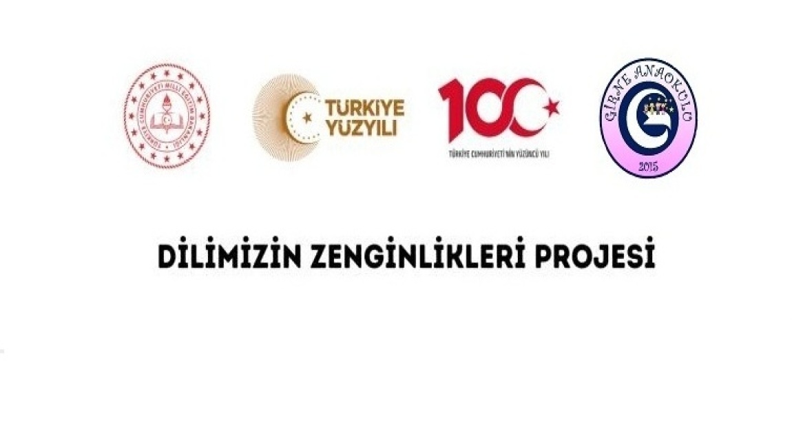 DİLİMİZİN ZENGİNLİKLERİ PROJESİ